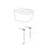 Grohe Euro Ceramic Wall Hung Toilet - 540 x 374mm - Unbeatable Bathrooms