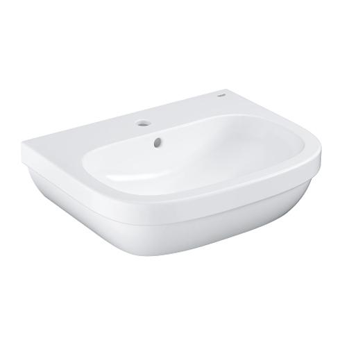 Grohe Euro 600mm 1TH Wall Hung Basin with Laidback Style & Pure Guard - Unbeatable Bathrooms