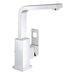 Grohe Eurocube 1/2 Inch Large Size Single Side Lever Basin Mixer - Unbeatable Bathrooms