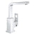 Grohe Eurocube 1/2 Inch Large Size Single Side Lever Basin Mixer - Unbeatable Bathrooms