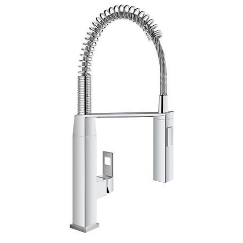 Grohe Eurocube 1/2 Inch Single Lever Sink Mixer - Unbeatable Bathrooms