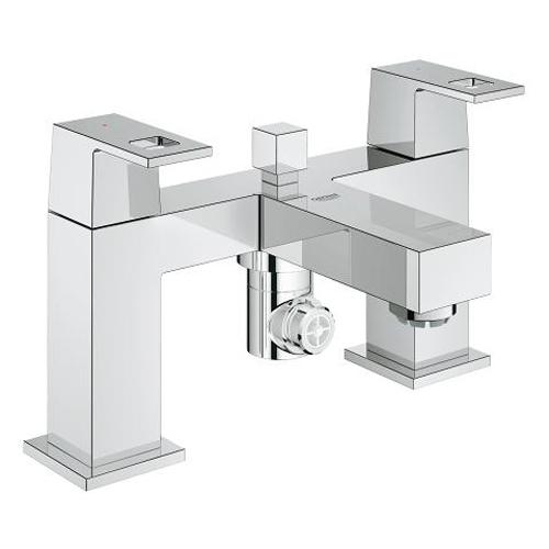 Grohe Eurocube 1/2 Inch Two Handled Bath or Shower Mixer - Unbeatable Bathrooms