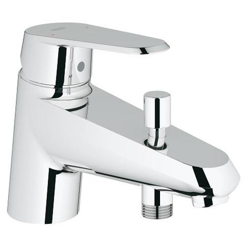 Grohe Eurodisc Cosmopolitan 1/2 Inch Single Lever Bath or Shower Mixer with Automatic Diverter - Unbeatable Bathrooms