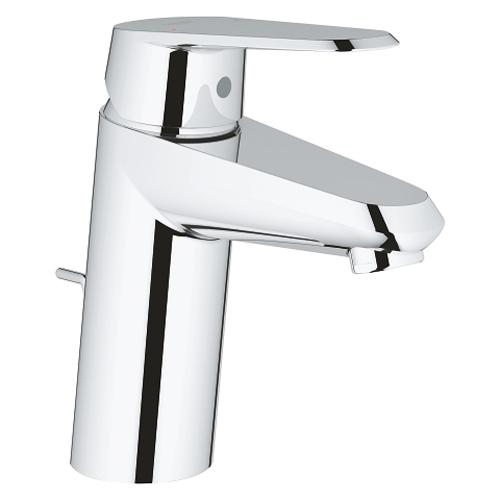 Grohe Eurodisc Cosmopolitan 1/2 Inch Small Size Basin Mixer with Integrated Pop Up Rod - Unbeatable Bathrooms