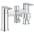 Grohe Europlus 1/2 Inch Two Handled Bath or Shower Mixer - Unbeatable Bathrooms