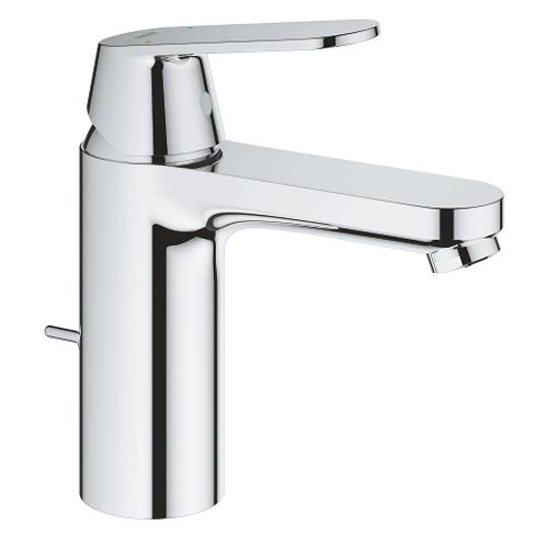 Grohe Eurosmart Cosmopolitan 1/2 Inch Medium Size Basin Mixer with Pop Up Waste and Water Saving Function - Unbeatable Bathrooms