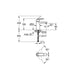 Grohe Eurosmart Cosmopolitan 1/2 Inch Medium Size Basin Mixer with Smooth Handling Properties - Unbeatable Bathrooms