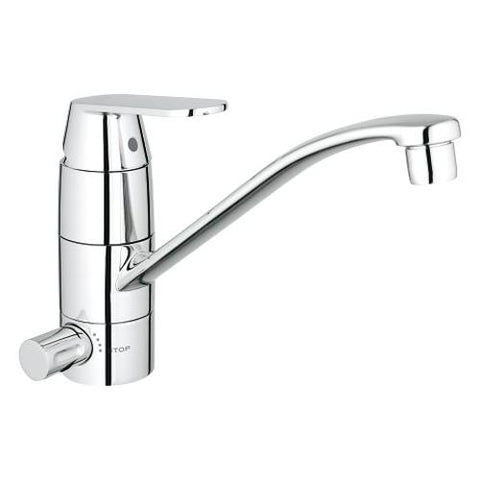 Grohe Eurosmart Cosmopolitan 1/2 Inch Single Lever Chrome Sink Mixer - Unbeatable Bathrooms