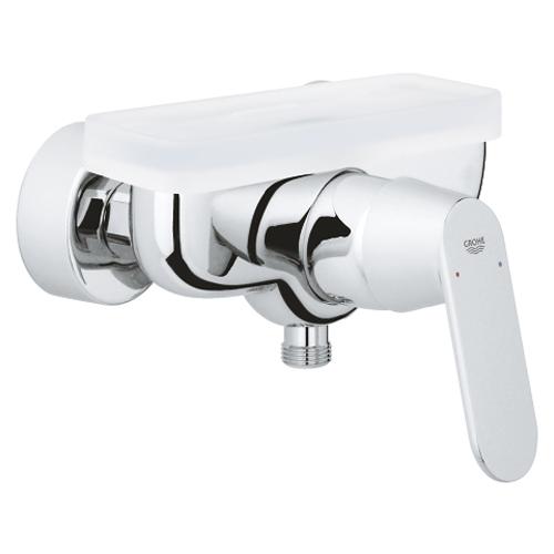 Grohe Eurosmart Cosmopolitan 1/2 Inch Single Lever Shower Mixer with Smooth Cylindrical Body - Unbeatable Bathrooms