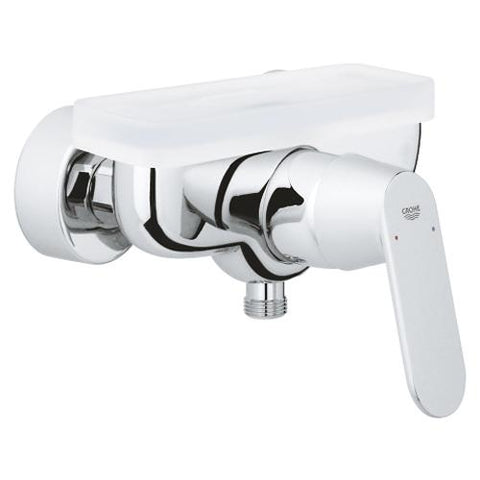Grohe Eurosmart Cosmopolitan 1/2 Inch Single Lever Shower Mixer with Smooth Cylindrical Body - Unbeatable Bathrooms