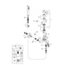 Grohe Eurosmart Cosmopolitan 1/2 Inch Single Lever Wall Mounted Bath or Shower Mixer - Unbeatable Bathrooms