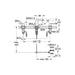 Grohe Eurosmart Cosmopolitan 1/2 Inch Small Size Three Hole Basin Mixer - Unbeatable Bathrooms