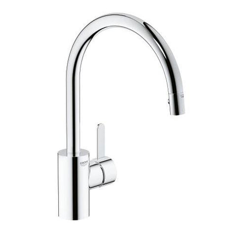 Grohe Eurosmart Cosmopolitan Single Lever Chrome Sink Mixer - Unbeatable Bathrooms