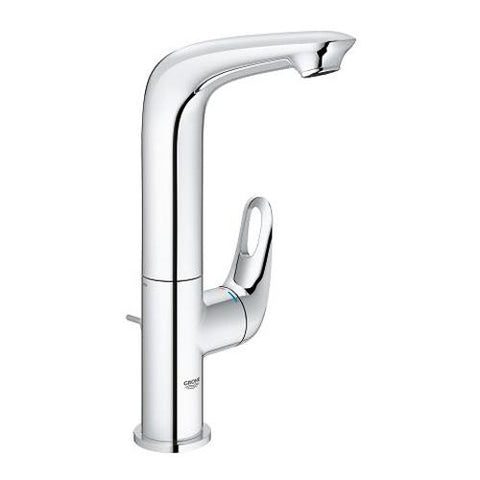 Grohe Eurostyle 1/2 Inch Large Size Single Lever Basin Mixer with Extra Height - Unbeatable Bathrooms