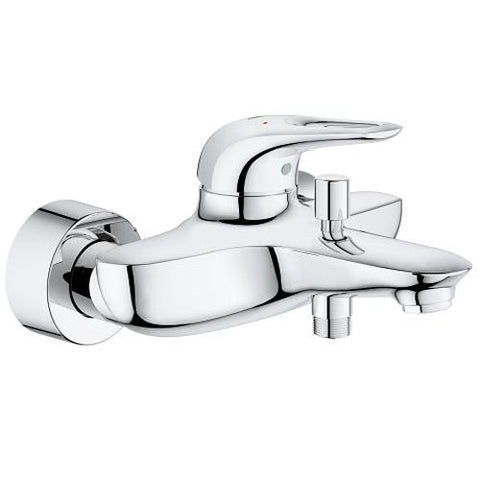 Grohe Eurostyle 1/2 Inch Single Lever Bath or Shower Mixer with Organic Design - Unbeatable Bathrooms