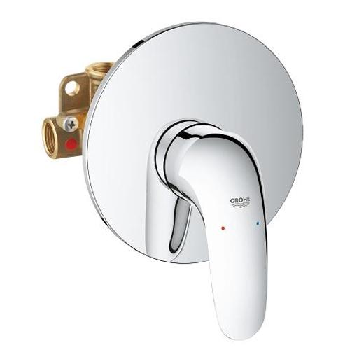 Grohe Eurostyle 1/2 Inch Single Lever Shower Mixer with Concealed Body - Unbeatable Bathrooms