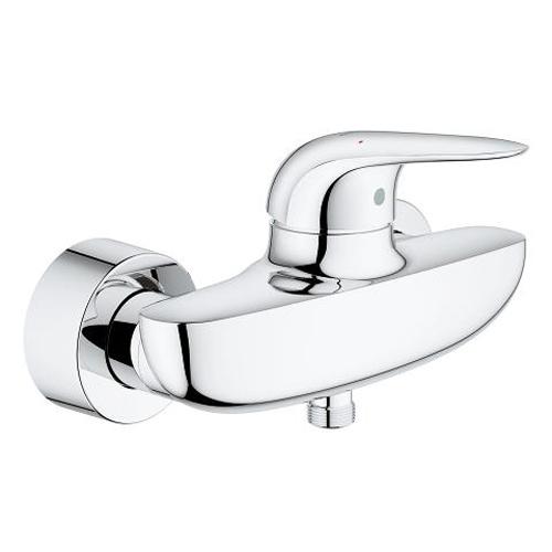 Grohe Eurostyle 1/2 Inch Single Lever Wall Mounted Shower Mixer - Unbeatable Bathrooms
