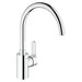 Grohe Eurostyle Cosmopolitan 1/2 Inch Single Lever Chrome Sink Mixer with High Spout - Unbeatable Bathrooms