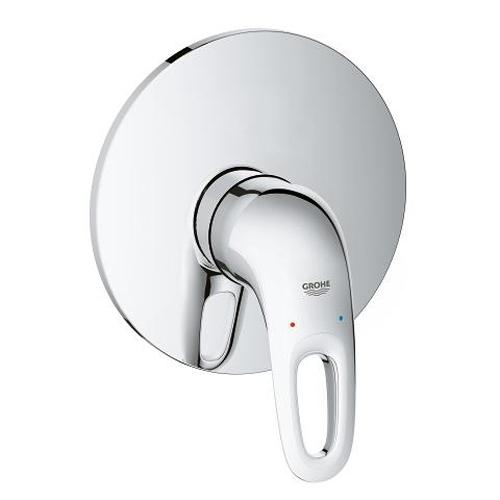 Grohe Eurostyle Single Lever Shower Mixer Trim with Loop Metal Lever - Unbeatable Bathrooms