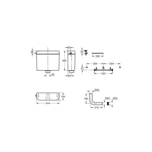 Grohe Flushing Cistern for WC - Unbeatable Bathrooms
