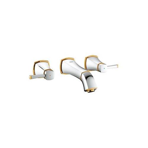 Grohe Grandera 1/2 Inch Small Size Wall Mounted Three Hole Basin Mixer - Unbeatable Bathrooms