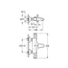 Grohe Grohtherm 1/2 Inch Thermostatic Bath or Shower Mixer with Safestop Button - Unbeatable Bathrooms