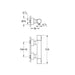 Grohe Grohtherm Chrome 1/2 Inch Cosmopolitan Thermostatic Shower Mixer - Unbeatable Bathrooms