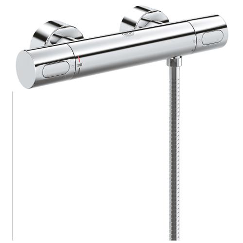 Grohe Grohtherm Chrome 1/2 Inch Cosmopolitan Thermostatic Shower Mixer - Unbeatable Bathrooms
