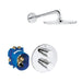 Grohe Grohtherm Chrome Cosmopolitan Perfect Shower Set for Concealed Installation - Unbeatable Bathrooms