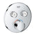 Grohe Grohtherm Chrome Smartcontrol Concealed Mixer with 2 Valves - Unbeatable Bathrooms
