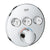 Grohe Grohtherm Chrome Smartcontrol Concealed Mixer with 3 Valves - Unbeatable Bathrooms