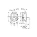 Grohe Grohtherm Cosmopolitan Trim for Thermostatic Shower Valve - Unbeatable Bathrooms