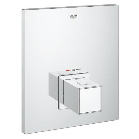 Grohe Grohtherm Cube Trim for Thermostatic Shower Valve - Unbeatable Bathrooms