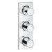 Grohe Grohtherm F Triple Volume Control Trim - Unbeatable Bathrooms
