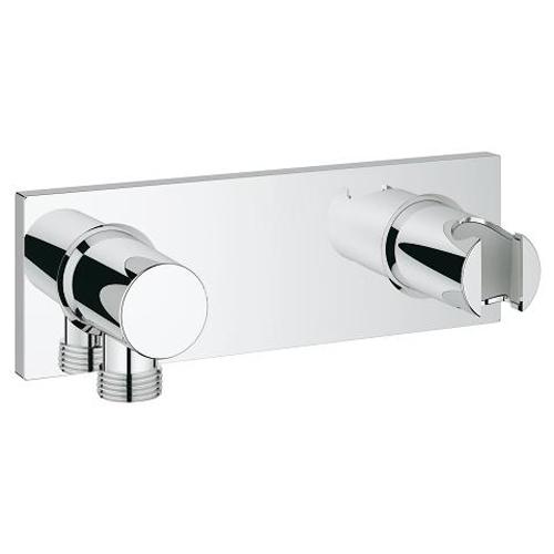 Grohe Grohtherm F Wall Shower Union with Integrated Holder - Unbeatable Bathrooms