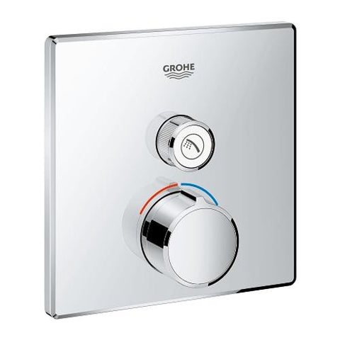 Grohe Grohtherm Smartcontrol Concealed Mixer with One Valve - Unbeatable Bathrooms