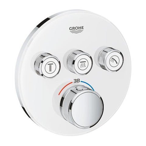 Grohe Grohtherm Smartcontrol Thermostat for Concealed Installation with 3 Valves - Unbeatable Bathrooms
