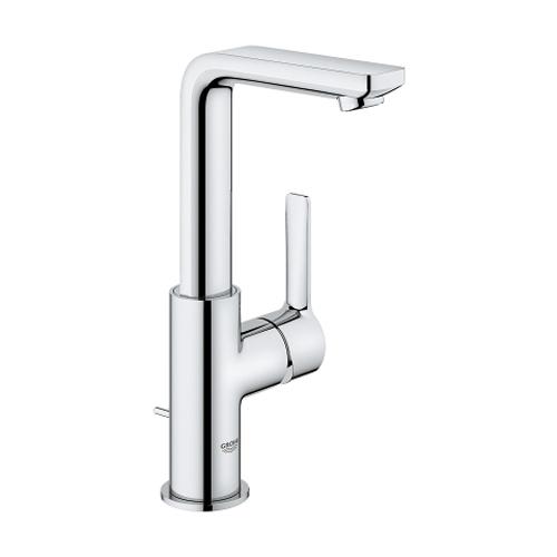 Grohe Lineare 1/2 Inch Large Size Single Lever Basin Mixer with Cylindrical Body - Unbeatable Bathrooms
