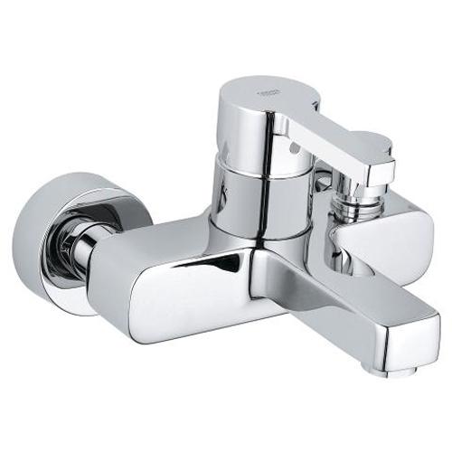 Grohe Lineare 1/2 Inch Single Lever Wall Mounted Bath or Shower Mixer with Automatic Diverter - Unbeatable Bathrooms