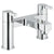 Grohe Lineare 1/2 Inch Two Handled Bath Filler - Unbeatable Bathrooms