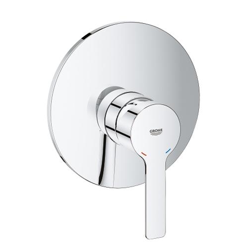 Grohe Lineare Single Lever Shower Mixer Trim with Rectangular Metal Handle - Unbeatable Bathrooms