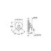 Grohe Lineare Single Lever Wall Mounted Bath or Shower Mixer Trim - Unbeatable Bathrooms