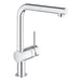 Grohe Minta 1/2 Inch Single Lever High L Spout Sink Mixer - Unbeatable Bathrooms