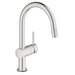 Grohe Minta 1/2 Inch Touch Electronic Single Lever Sink Mixer with 360 Degree Swivel Range - Unbeatable Bathrooms