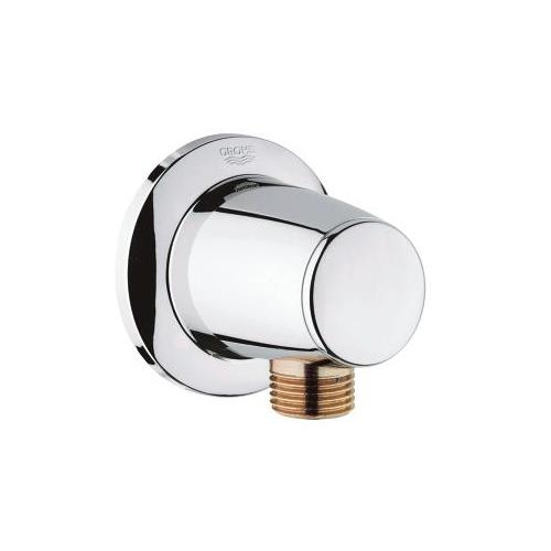 Grohe Movario 1/2 Inch Chrome Shower Outlet Elbow with Protected Against Backflow - Unbeatable Bathrooms