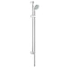Grohe New Tempesta Chrome Shower Rail Set with 3 Sprays - Unbeatable Bathrooms