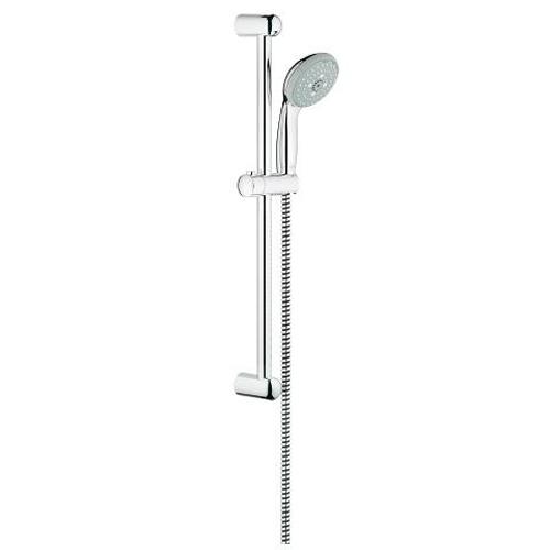 Grohe New Tempesta Chrome Shower Rail Set with 3 Sprays and Super-Insulated Water Guide Channels - Unbeatable Bathrooms