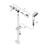 Grohe New Tempesta Cosmopolitan Shower Rail Set with 2 Sprays - Unbeatable Bathrooms