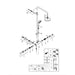 Grohe New Tempesta Cosmopolitan Shower System with Thermostat for Wall Mounting - Unbeatable Bathrooms