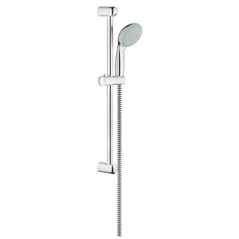 Grohe New Tempesta Shower Head and 600Mm Rail Set with 1 Spray - Unbeatable Bathrooms
